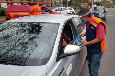 Prefeitura realiza blitzen educativas sobre ciclorrotas